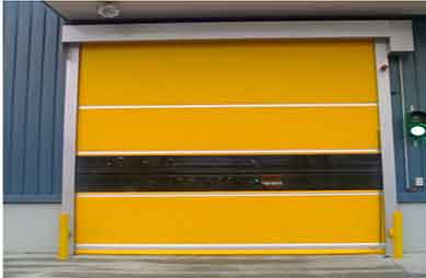 供应揭阳快速门 瞬间开启提高工作效率 白色快速卷帘门